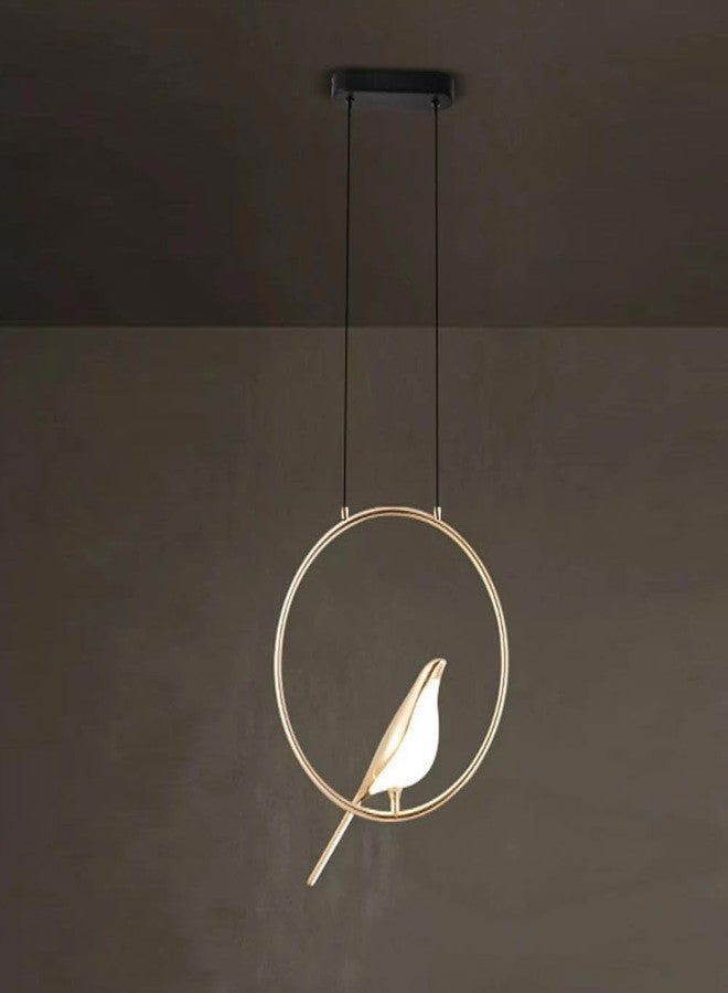 swanart مصباح سوانارت راديانس المعلق مع تصميم تشيربي - إضاءة محيطة، موفر للطاقة، تصميم جمالي، هيكل متين (ذهبي 1 تشيربي) - Image 3